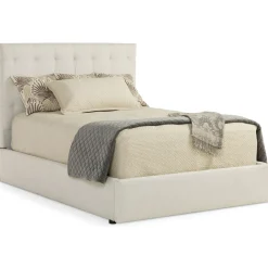 Beds | Star Fumiture Abby Upholstered Storage Bed - Natural