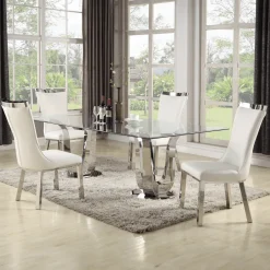 Dining Room Sets | Star Fumiture Adelle 5-Piece Rectangular Dining Set