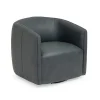 Chairs | Star Fumiture Aline Leather Swivel Chair