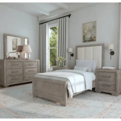 Beds | Star Fumiture Andover Upholstered Panel Bed