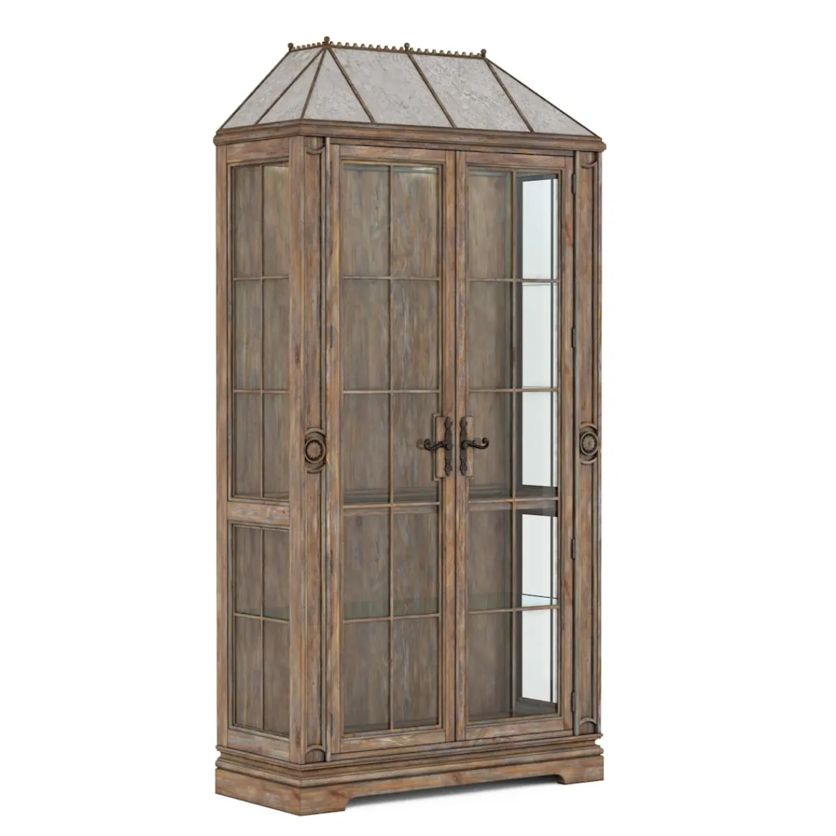 China Cabinets | Star Fumiture Architrave China Cabinet