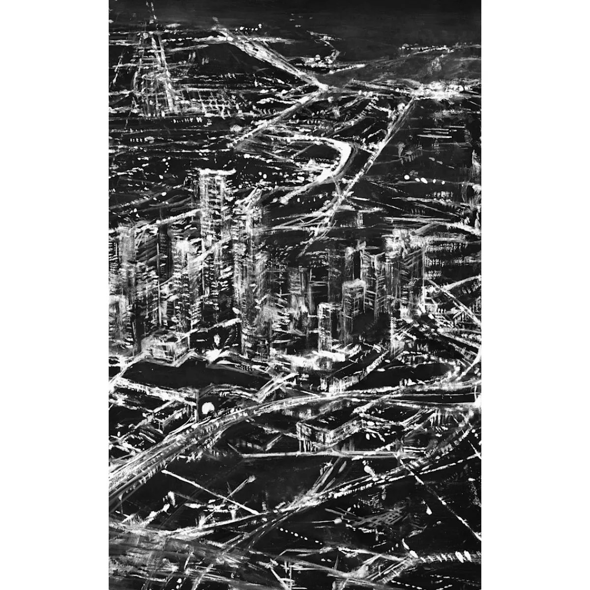 Wall Art | Star Fumiture Ariel Views of Houston II