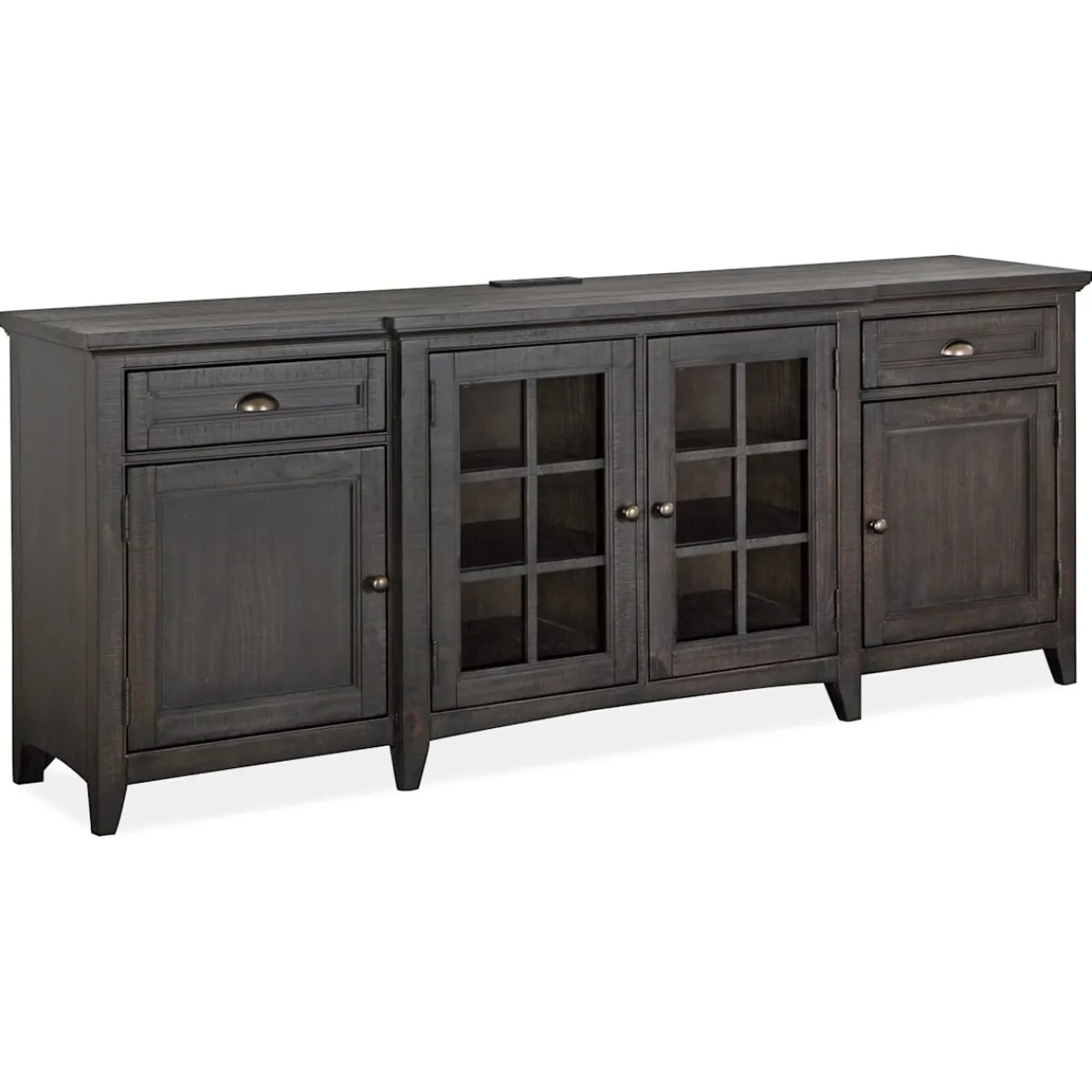 Tv Stands / Entertainment | Star Fumiture Arlington 80-Inch TV Stand - Graphite
