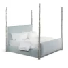 Beds | Star Fumiture Artefact King Wildwood Upholstered Poster Bed