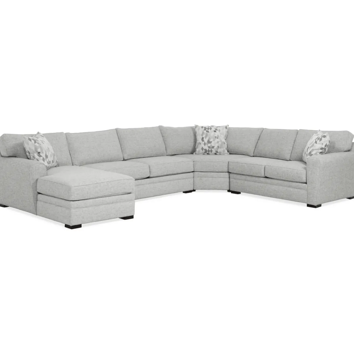 Sectionals | Star Fumiture Artemis 4-Piece Sectional With RAF Loveseat