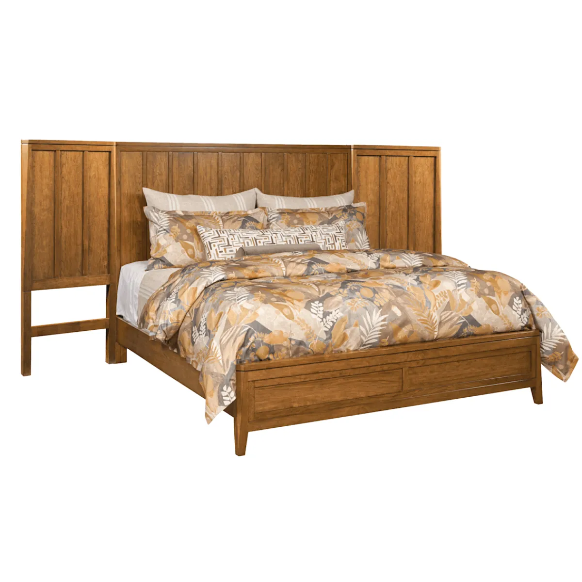 Beds | Star Fumiture Aspire Lineage Panel Bed With Wall Panels