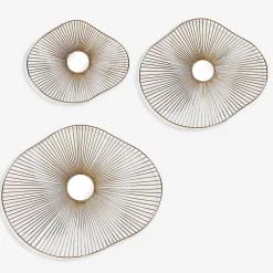 Wall Art | Star Fumiture Avarie Metal Wall Decor Set of 3