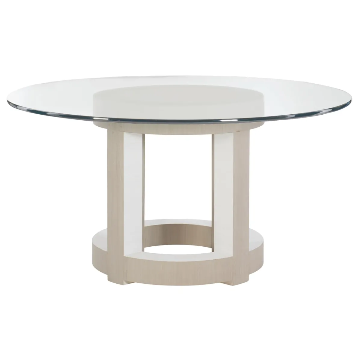 Dining Tables | Star Fumiture Axiom 54-Inch Round Glass Dining Table