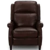 Recliners | Star Fumiture Barry Leather Power Recliner - Old English