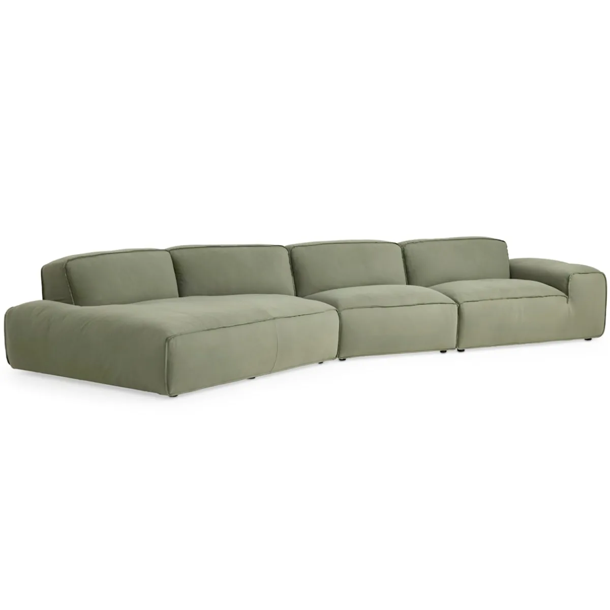 Sectionals | Star Fumiture Beck 3-Piece Sectional with RAF Chair