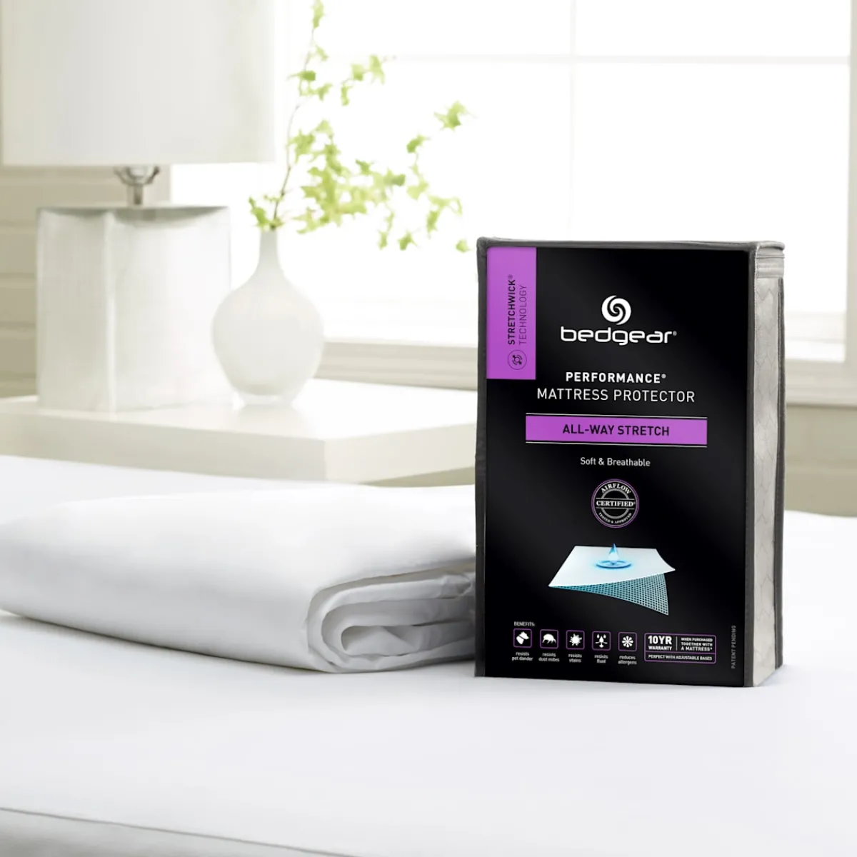 Protectors | Star Fumiture Bedgear 3.0 Stretchwick Performance Mattress Protector