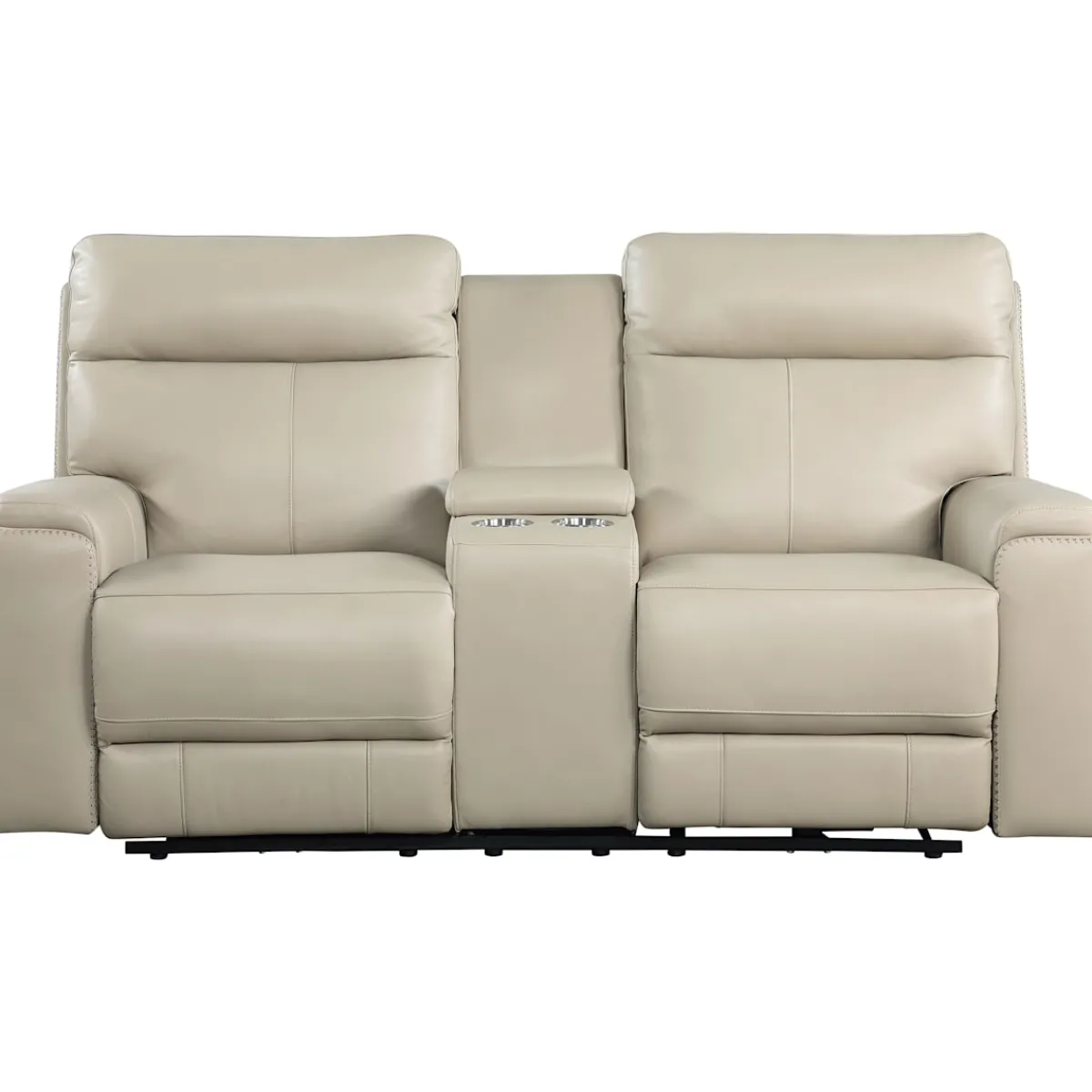 Loveseats | Star Fumiture Bentley Power Reclining Console Loveseat
