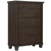Chests & Armoires | Star Fumiture Cambridge Chest - Cracked Pepper