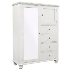 Chests & Armoires | Star Fumiture Cambridge Chiffarobe - White