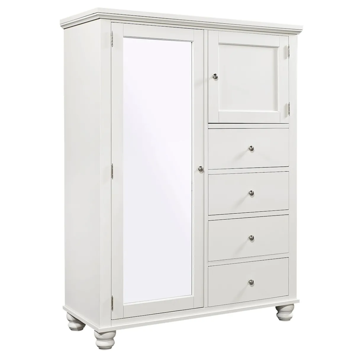 Chests & Armoires | Star Fumiture Cambridge Chiffarobe - White