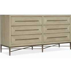 Dressers | Star Fumiture Cascade Six Drawer Dresser