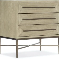 Nightstands | Star Fumiture Cascade Three Drawer Nightstand