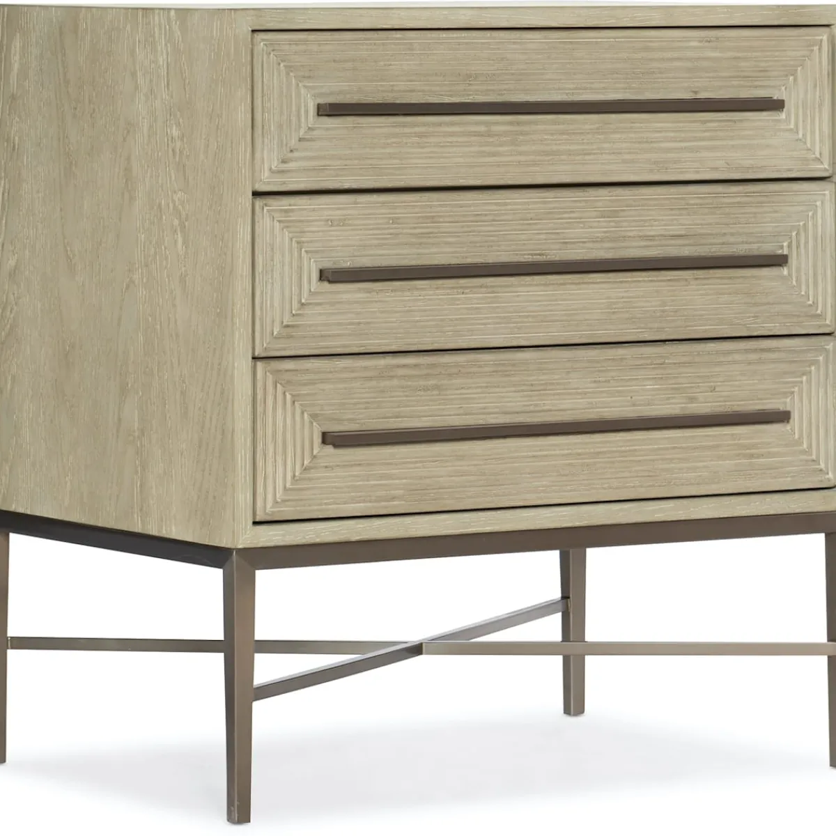 Nightstands | Star Fumiture Cascade Three Drawer Nightstand
