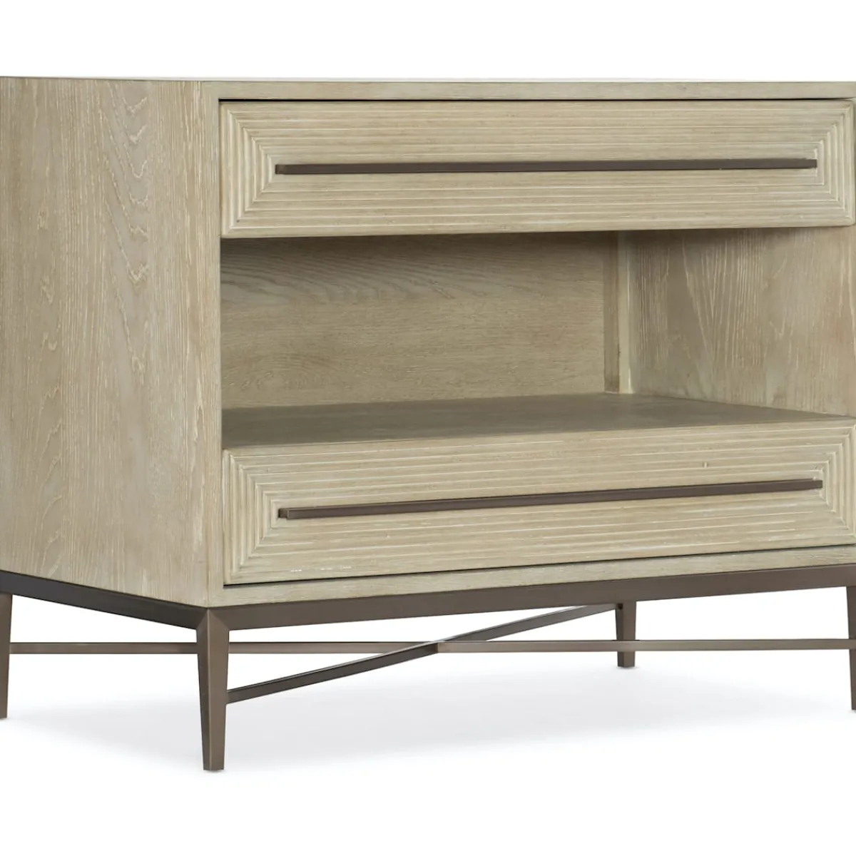 Nightstands | Star Fumiture Cascade Two Drawer Nightstand