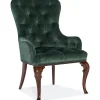Dining Chairs | Star Fumiture Charleston Upholstered Host Chair