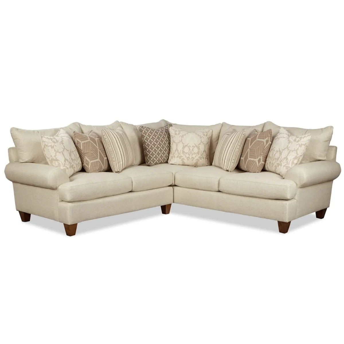 Sectionals | Star Fumiture Chatham 2 Piece Sectional - LAF LOVESEAT