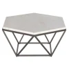 Coffee / Cocktail Tables | Star Fumiture Chelsea Marble Top Coffee Table