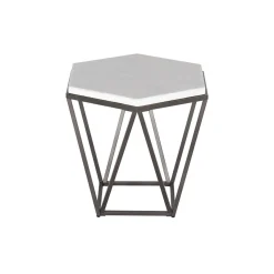 End Tables | Star Fumiture Chelsea Marble Top End Table