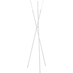 Floor Lamps | Star Fumiture Cora Silver LED Floor Lamp