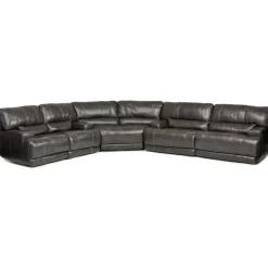 Sectionals | Star Fumiture Dash Leather 3 Piece Power Reclining Sectional