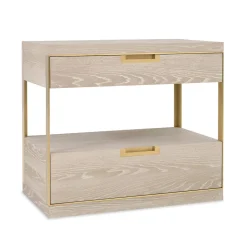 Nightstands | Star Fumiture Details Cadence Two Drawer Nightstand