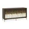 Cabinets & Chests | Star Fumiture Details Glass Front Credenza