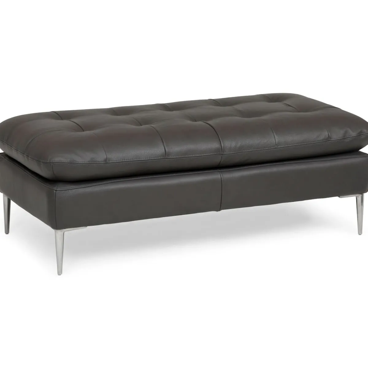 Ottomans & Poufs | Star Fumiture Dino Leather Cocktail Ottoman