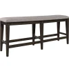 Dining Benches | Star Fumiture Double Bridge Counter Height Bench