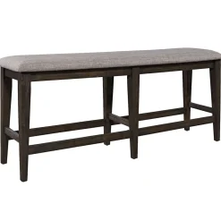 Dining Benches | Star Fumiture Double Bridge Counter Height Bench