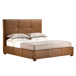 Beds | Star Fumiture Flynn Leather Bed