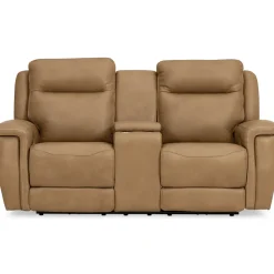 Loveseats | Star Fumiture Ford Power Reclining Console Loveseat