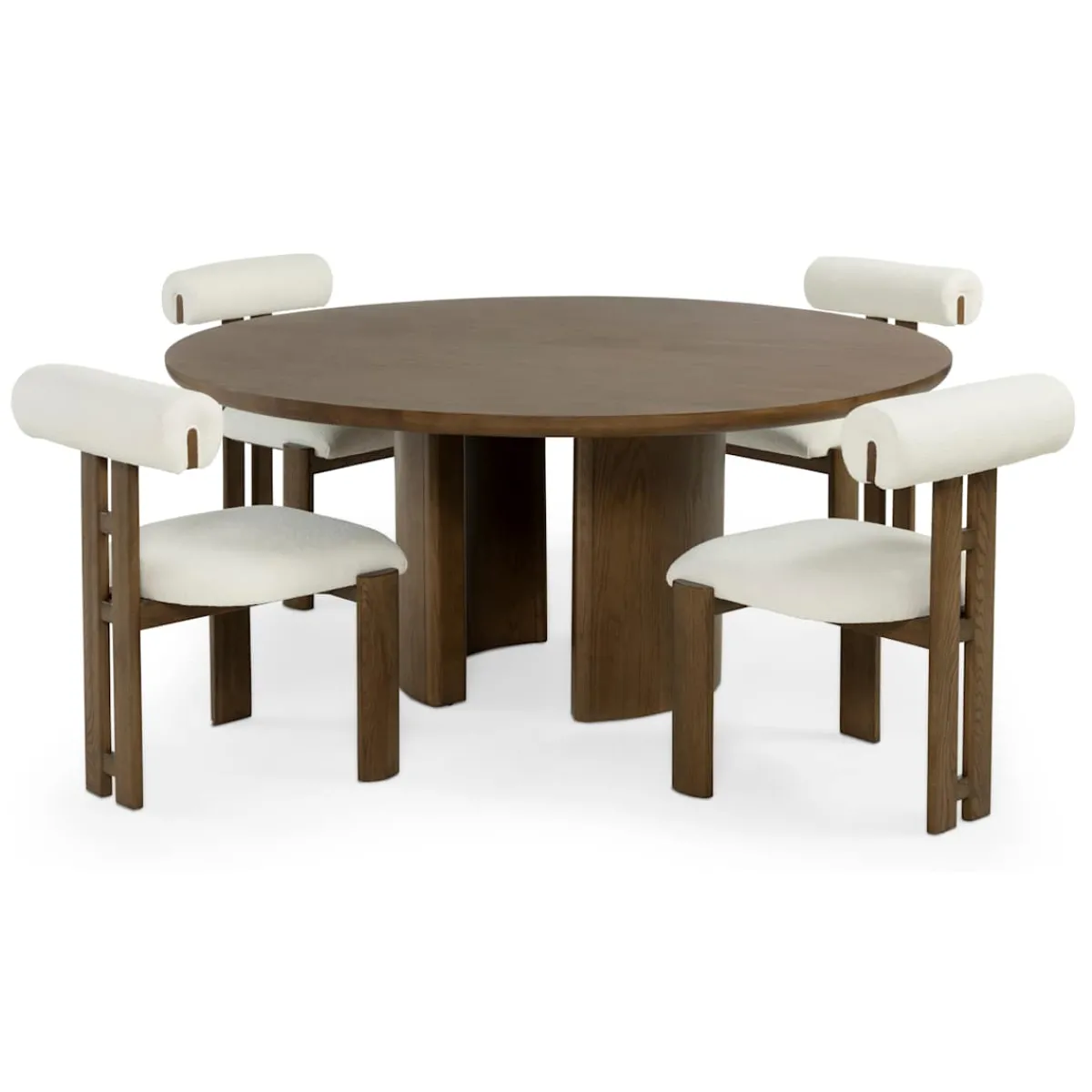 Dining Room Sets | Star Fumiture Form 5-Piece Round Dining Set