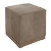 Ottomans & Poufs | Star Fumiture Frayn Leather Ottoman