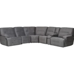Sectionals | Star Fumiture Galaxy 6 Piece Power Reclining Modular Sectional