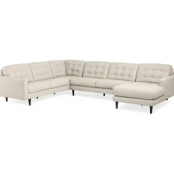 Sectionals | Star Fumiture Gio 3 Piece RAF Chaise Sectional