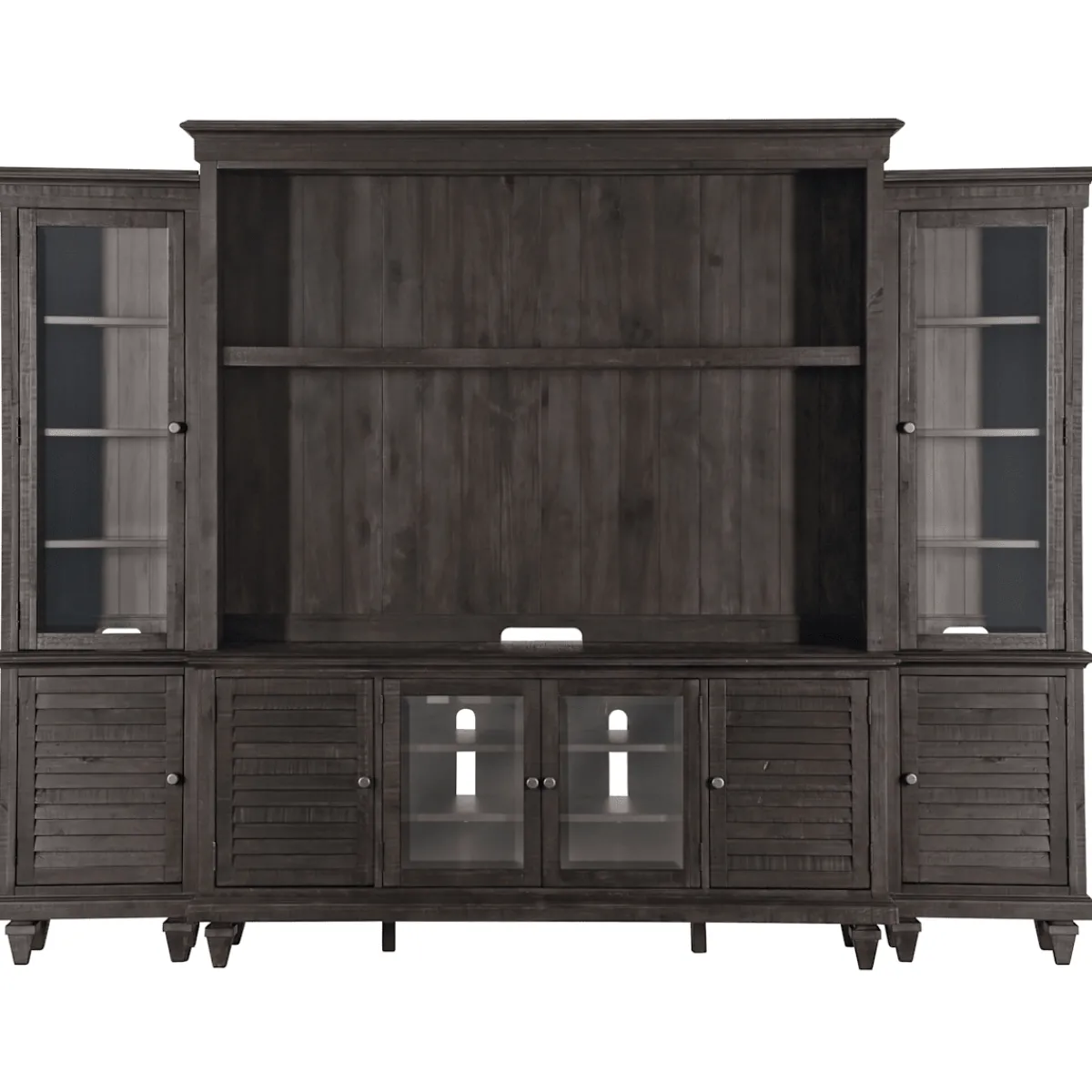Wall Units | Star Fumiture Hamilton 4PC Entertainment Wall