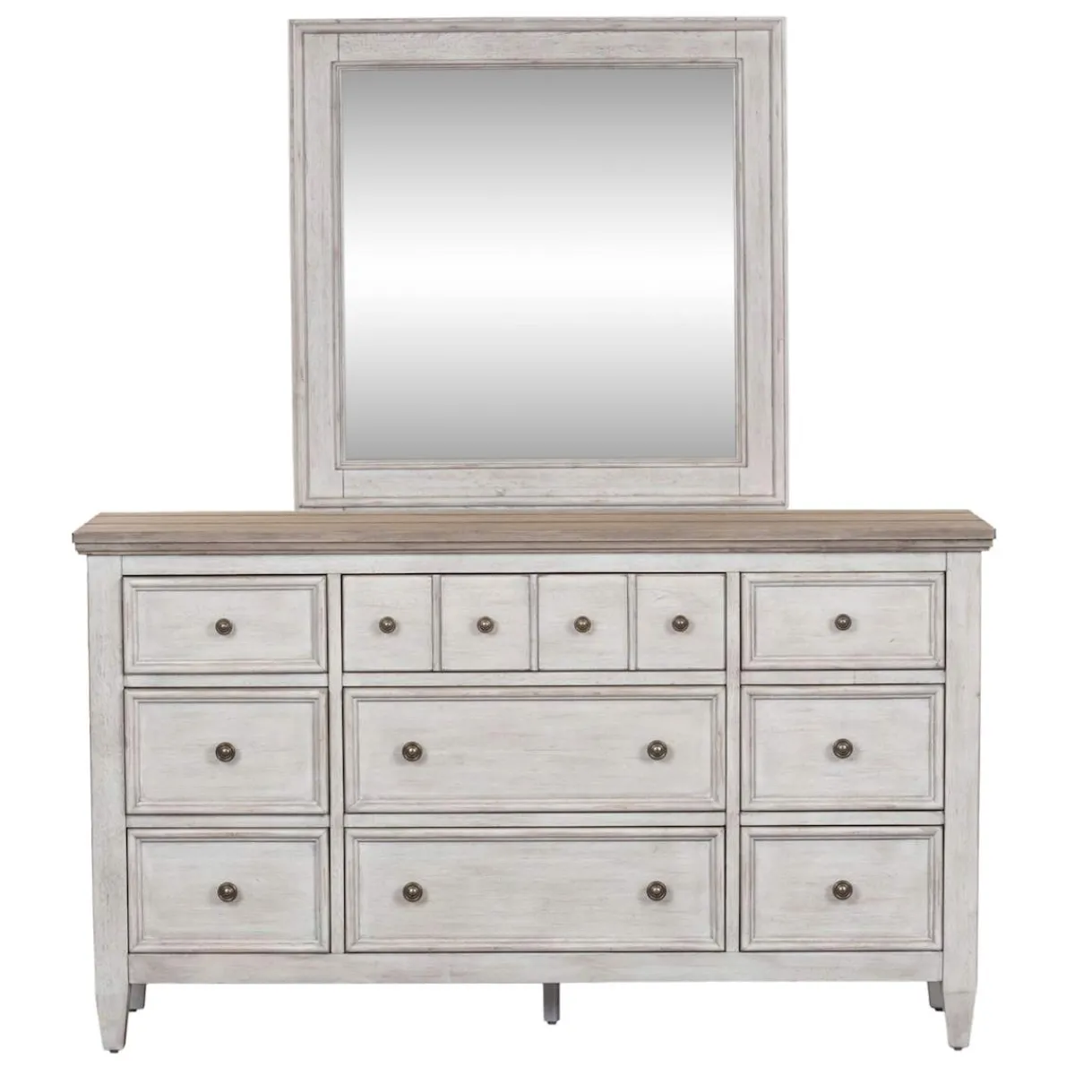 Dressers | Star Fumiture Heartland Dresser and Mirror