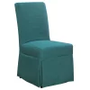 Dining Chairs | Star Fumiture Heidi Slipcover Side Chair - TEAL