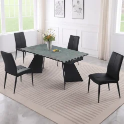 Dining Room Sets | Star Fumiture Helena Alexandra 5-Piece Dining Set
