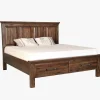 Beds | Star Fumiture Hill Crest Panel Storage Bed