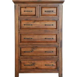 Chests & Armoires | Star Fumiture Hill Crest Six Drawer Chest