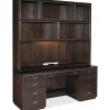 Credenzas & Hutches | Star Fumiture House Blend Computer Credenza & Hutch
