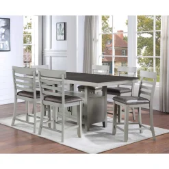 Dining Room Sets | Star Fumiture Hyland 5 Piece Counter Height Dining Set