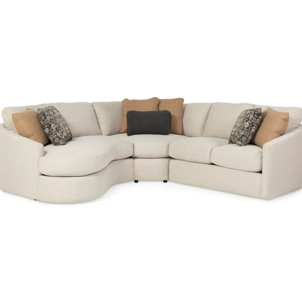 Sectionals | Star Fumiture Ira 3 Piece Sectional with LAF Cuddler