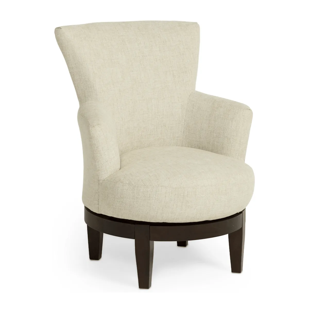 Chairs | Star Fumiture Justine II Swivel Chair - Flax